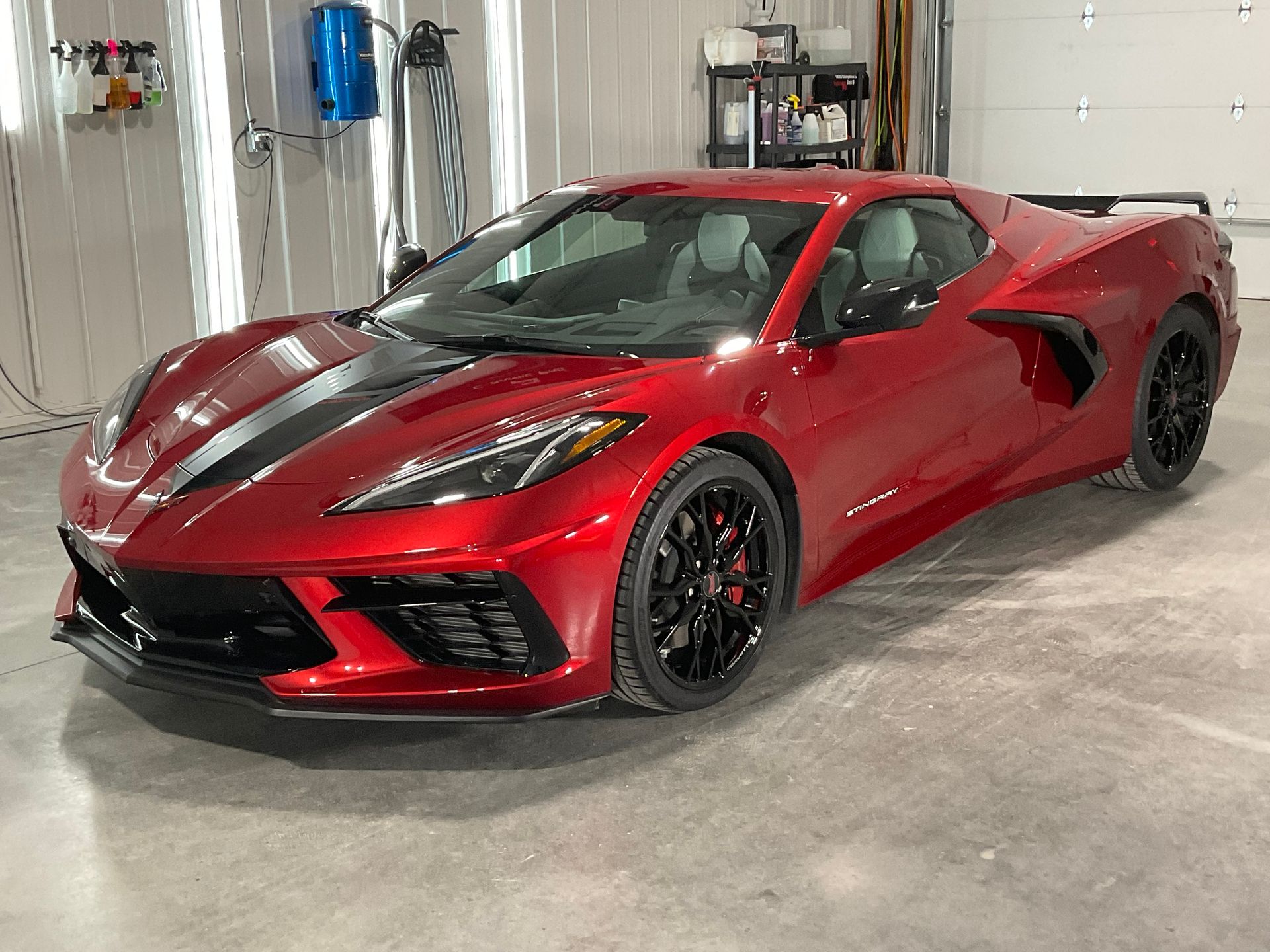 Ceramic coated Corvette C8 by X-Treme Detailing