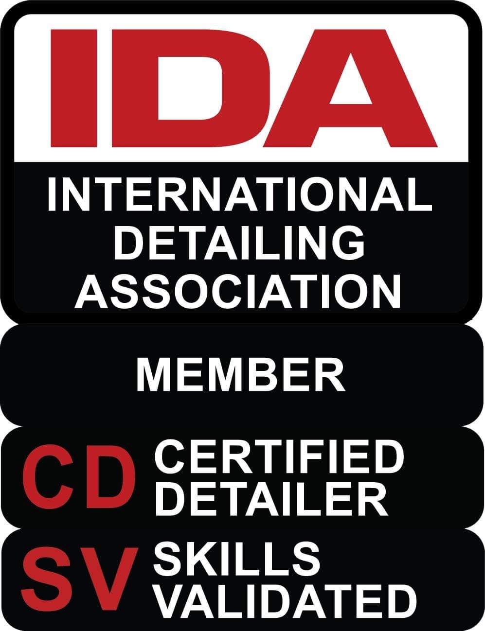 International Detailing Association certified